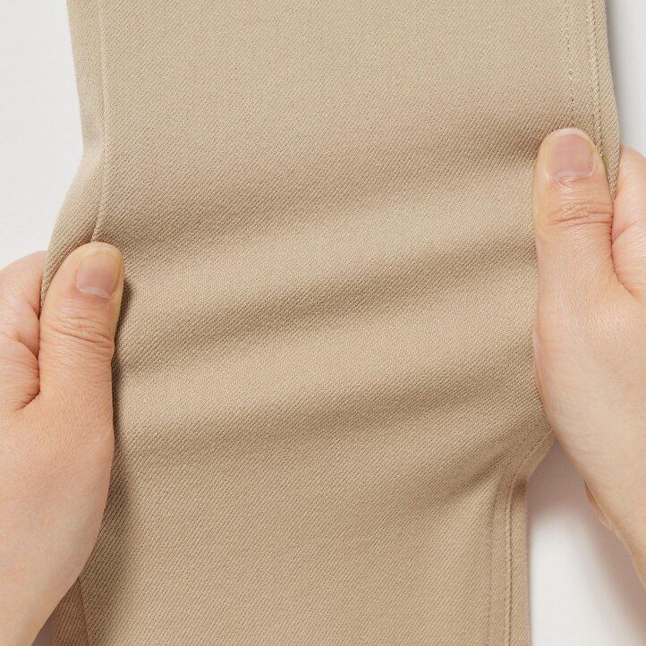 tops ultra stretch uniqlo para mujer verde oscuro