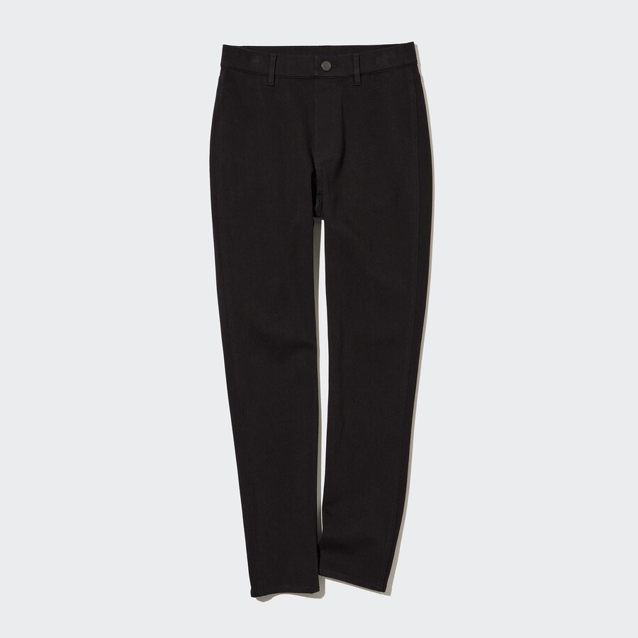tops ultra stretch uniqlo para mujer negros