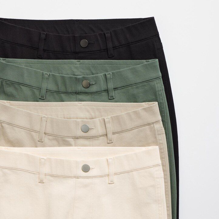 tops ultra stretch uniqlo para mujer negros