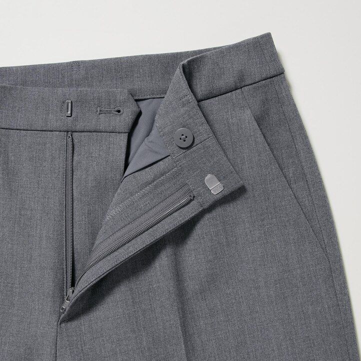 tops negros uniqlo smart hasta los tobillos para mujer